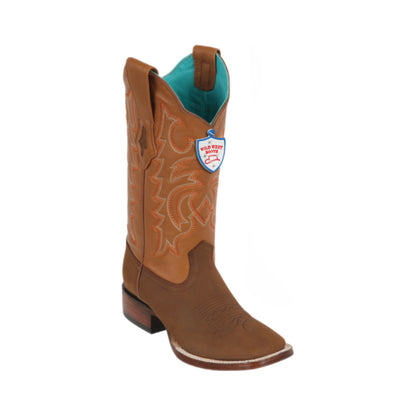 Women’s Nobuck Boots Ranch Toe