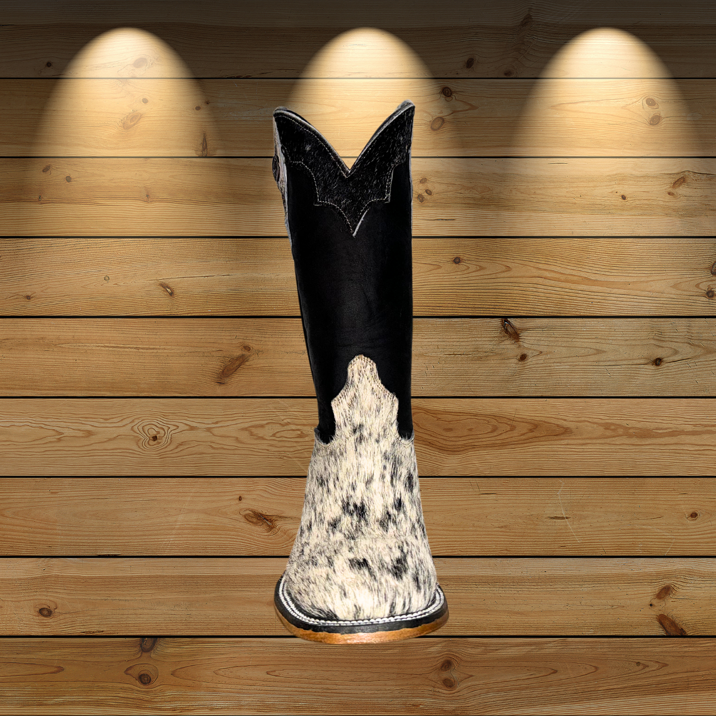 Women’s Cowhide Square Toe Boots