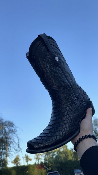 Men’s Python Boots Dubai Toe