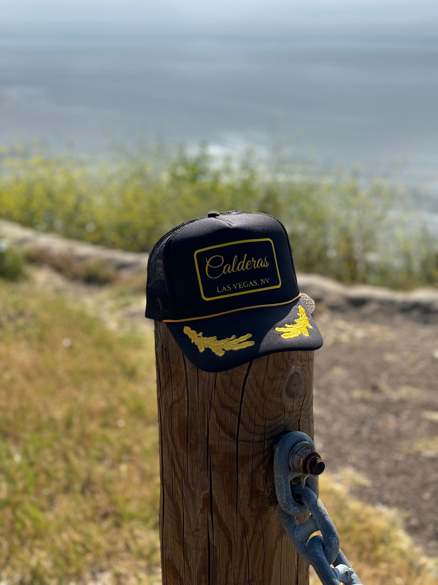 Las Vegas Gold Trucker Hat