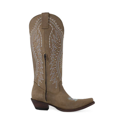 Women's Leather Diva Cowgirl Boot