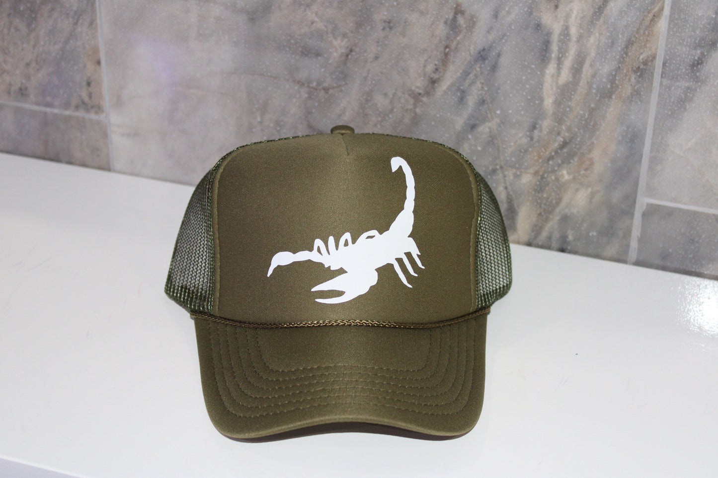 Calderas Scorpion Camo Trucker Hat