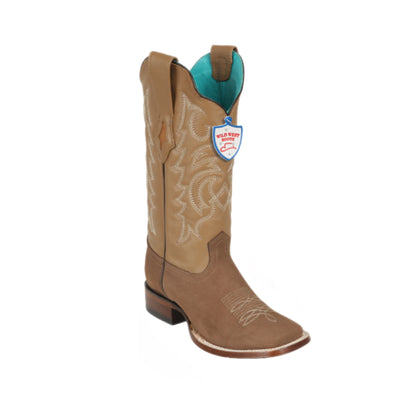 Women’s Nobuck Boots Ranch Toe