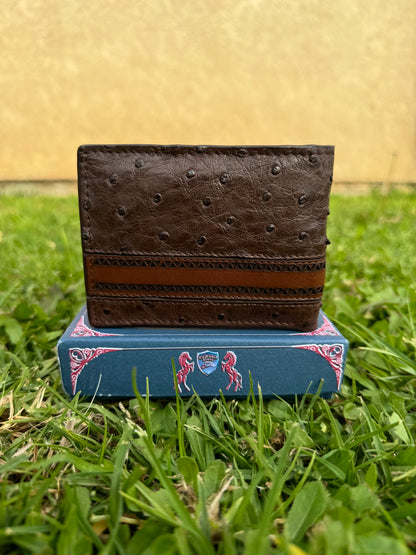 Ostrich • Avestruz Bifold Wallet