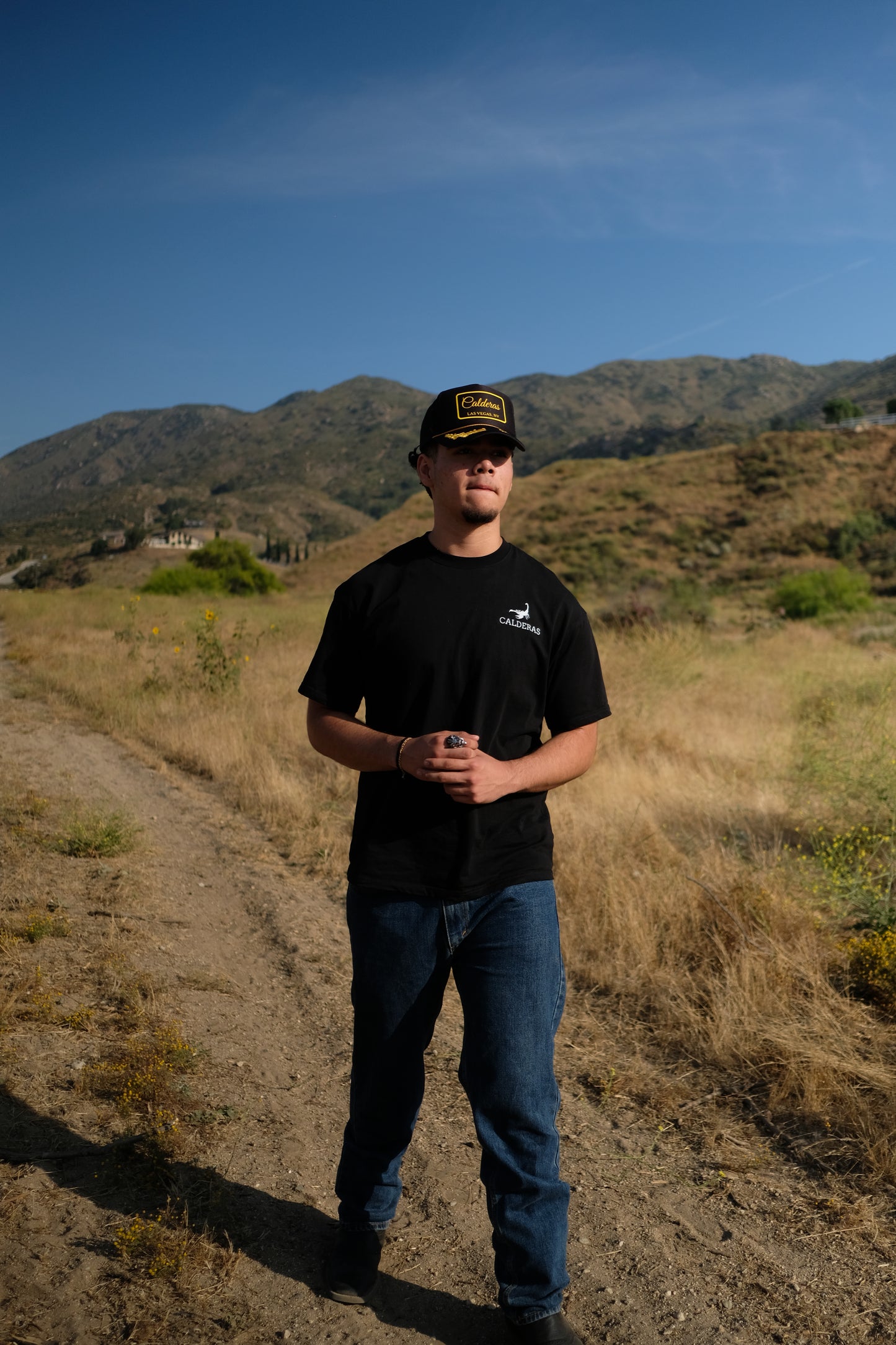 Las Vegas Gold Trucker Hat