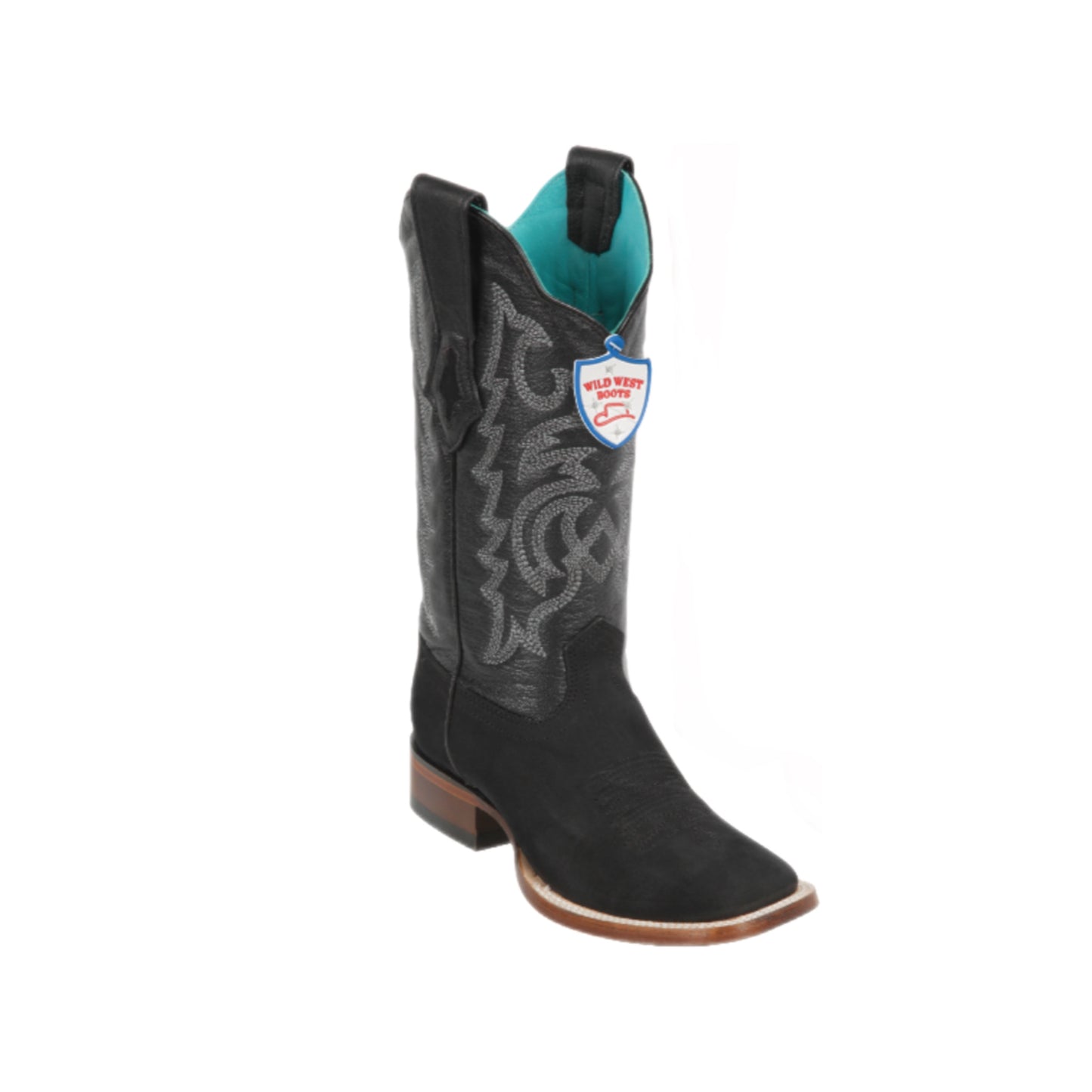 Botas de Nobuck para Mujer con Punta Ranchera