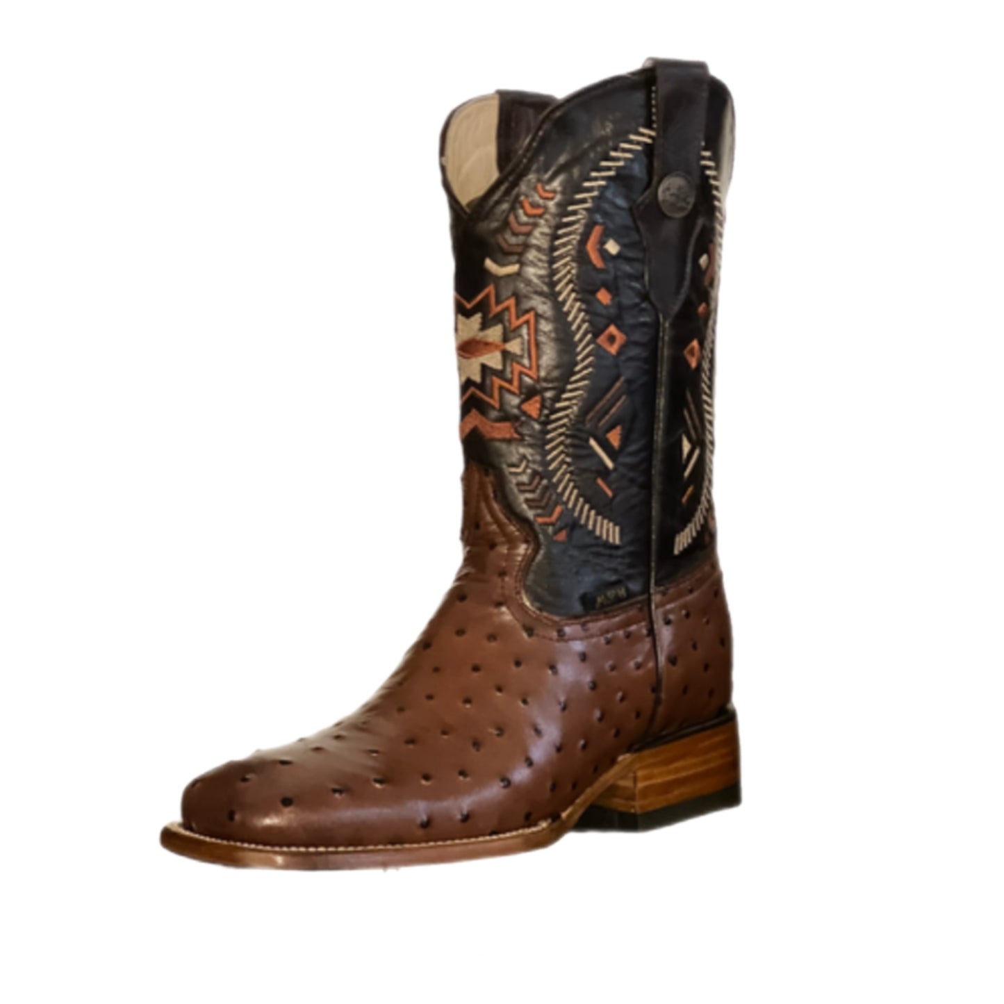 Men's Ostrich • Avestruz Square Toe Boots