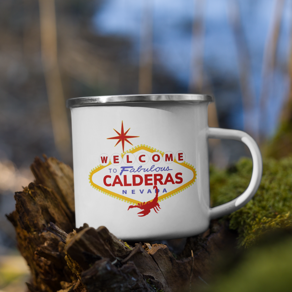 Calderas Las Vegas Enamel Mug