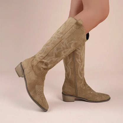 Frontier Bloom Cowgirl Winter Boots