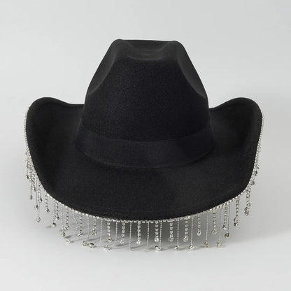 Diamond Tassel Cowgirl Hat