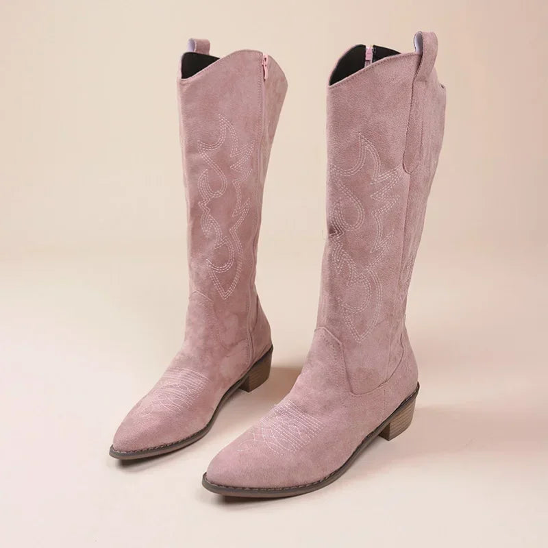 Frontier Bloom Cowgirl Winter Boots