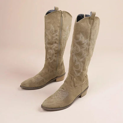 Frontier Bloom Cowgirl Winter Boots