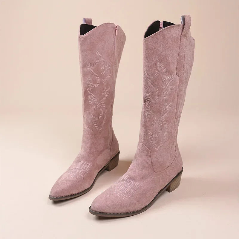 Frontier Bloom Cowgirl Winter Boots