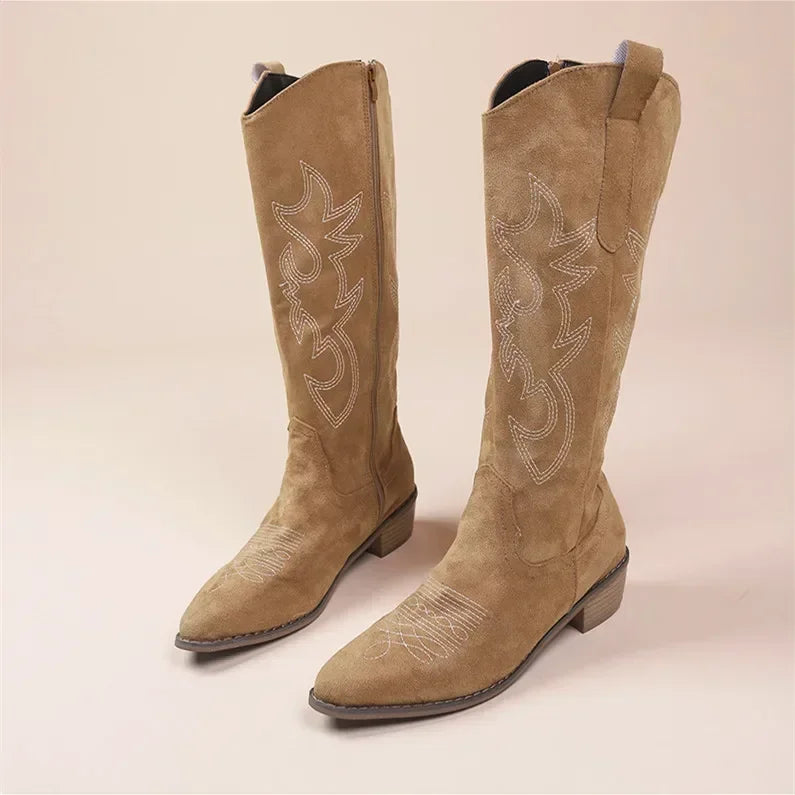 Frontier Bloom Cowgirl Winter Boots