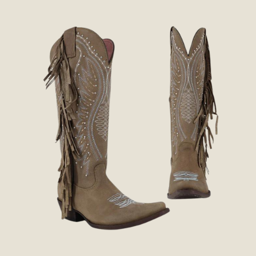 Women's Leather Diva Cowgirl Boot