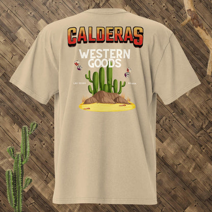 Camiseta de gran tamaño del desierto