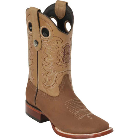 Men’s Nobuck Boots Ranch Toe