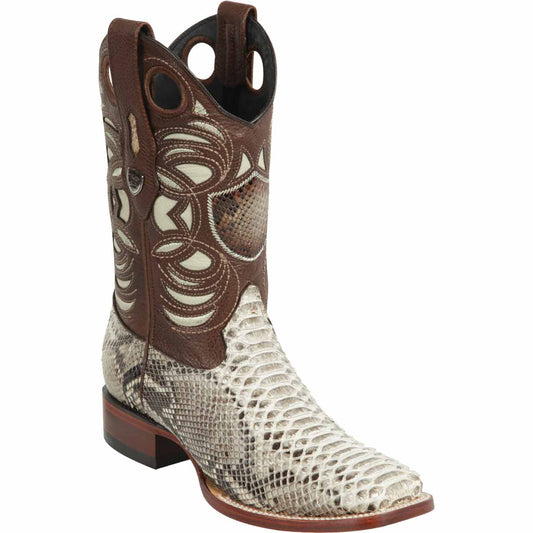 Men’s Genuine Python Boots Ranch Toe