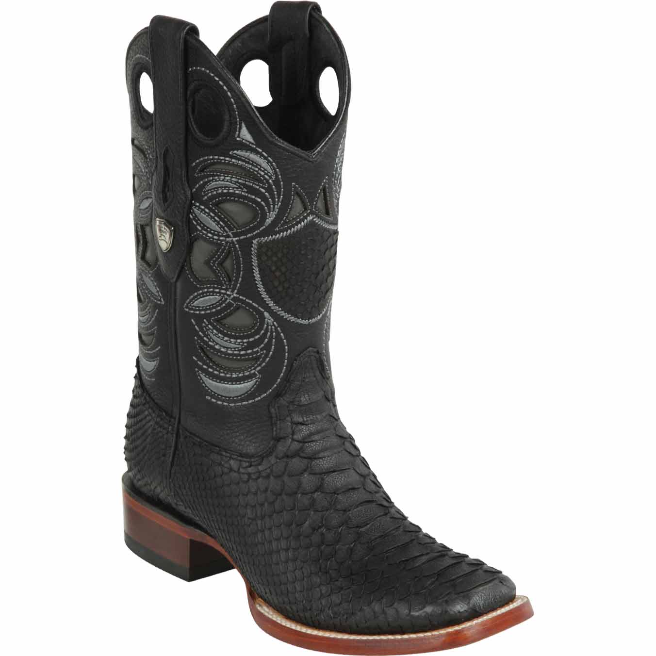 Men’s Genuine Python Boots Ranch Toe