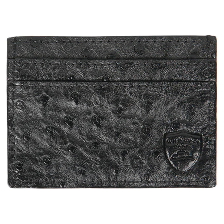 Ostrich • Avesruz Leather Card Holder