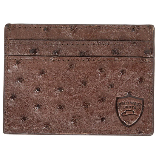 Ostrich • Avesruz Leather Card Holder